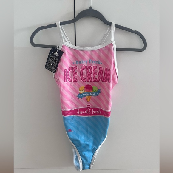 Girls Ice Cream Swimsuit - Picture 2 of 5